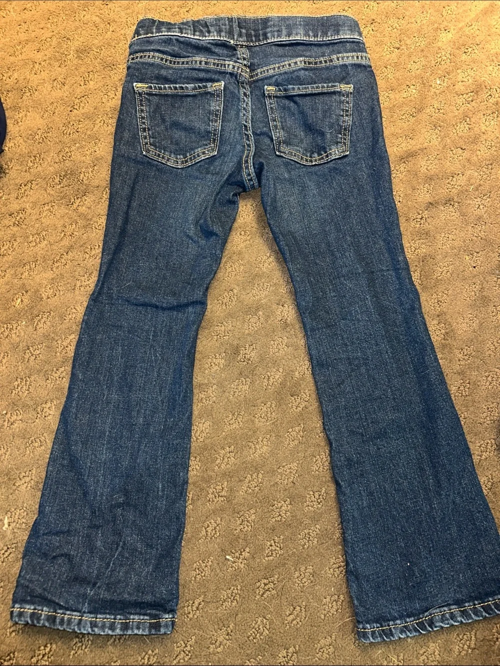 Old Navy Kid’s Dark Blue Boot-Cut Jeans
